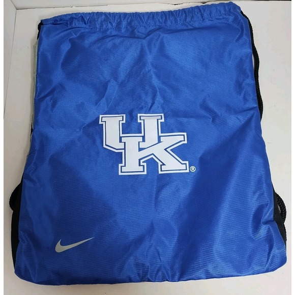 Nike Kentucky Wildcats Drawstring Bag Backpack Cinch Sack Double Sided UK - Picture 1 of 7